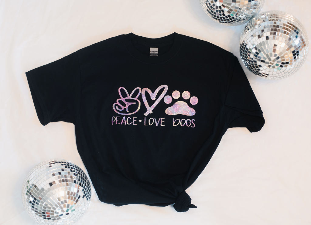 Peace * Love * Dogs T-shirt