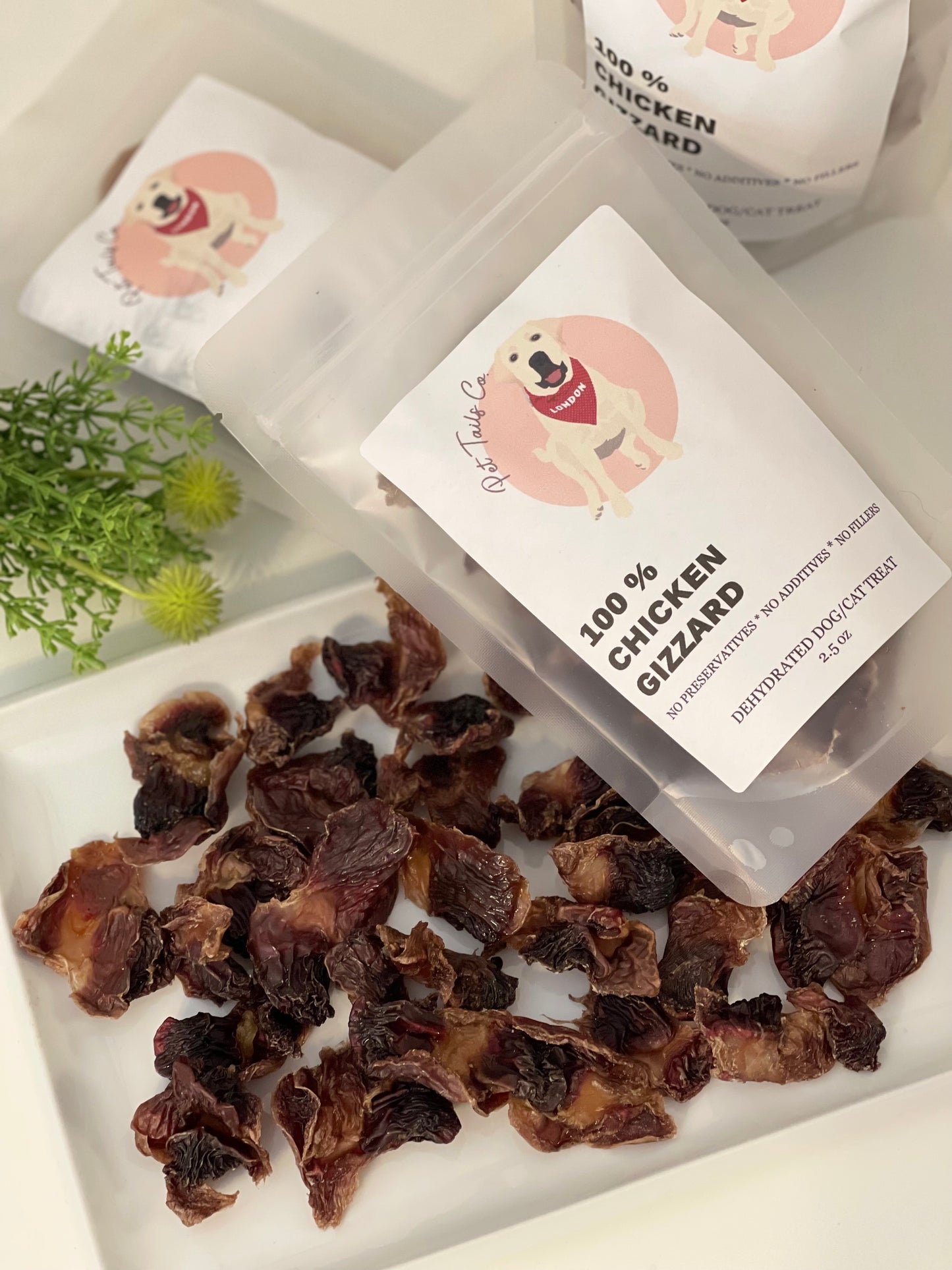 100% Chicken Gizzard - 2.5 oz