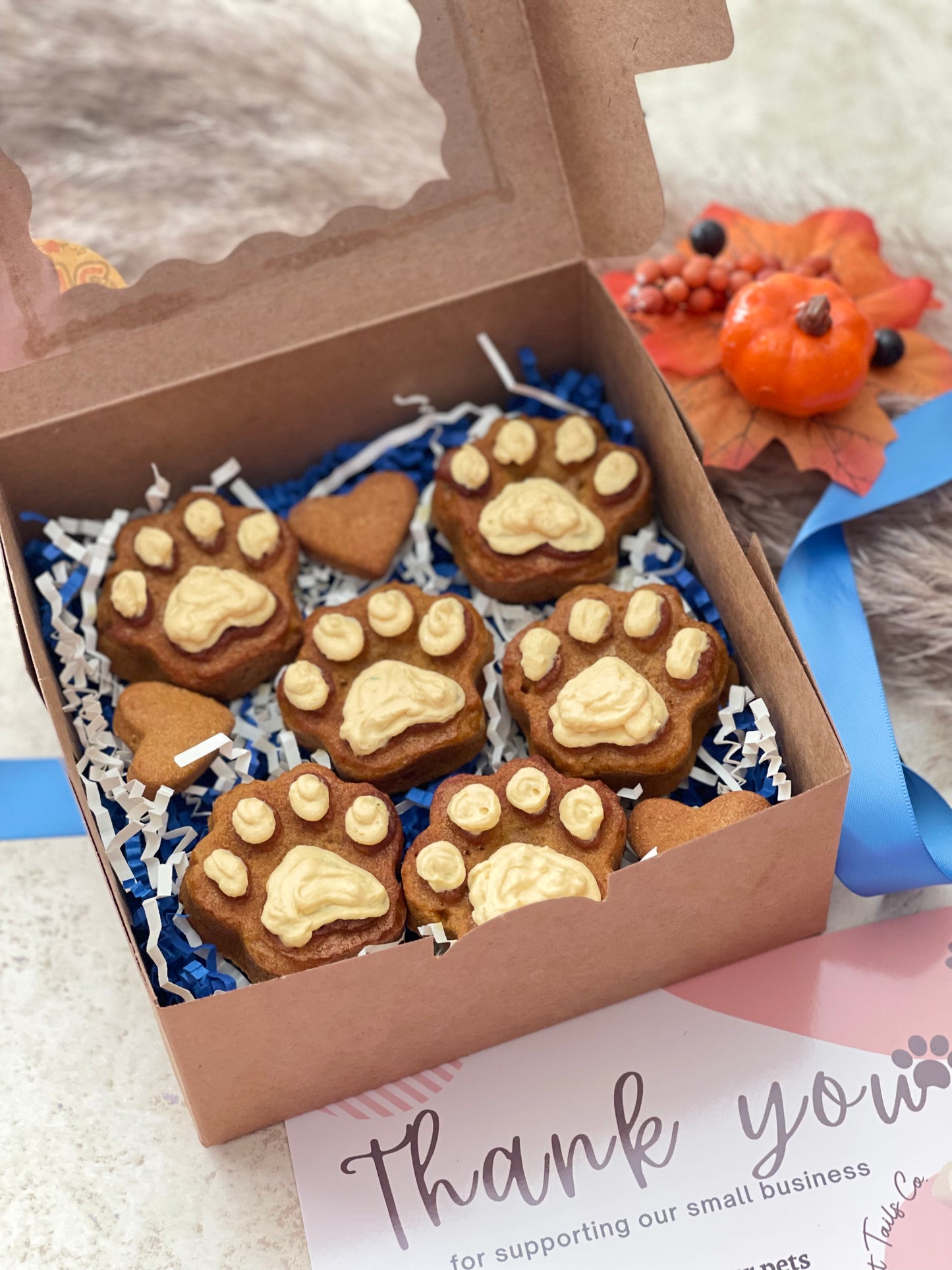 Paw Cakes Box - 6 count